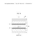 LIQUID CRYSTAL DEVICE, ELECTRONIC DEVICE AND PHASE DIFFERENCE COMPENSATING     PLATE diagram and image