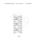 TAPE SUBSTRATE WITH CHIP ON FILM STRUCTURE FOR LIQUID CRYSTAL DISPLAY     PANEL diagram and image