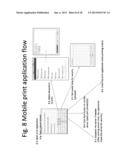 MOBILE TERMINAL APPARATUS AND MOBILE PRINT APPLICATION diagram and image