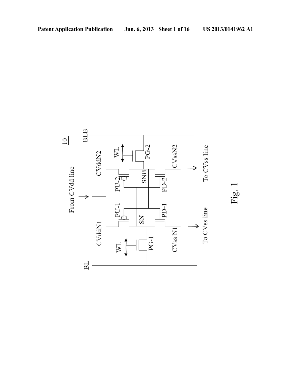 Methods and Apparatus for finFET SRAM Arrays in Integrated Circuits - diagram, schematic, and image 02