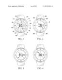 ELAPSED TIMEKEEPING WITH HYBRID DIGITAL-ANALOG TIME DISPLAYS diagram and image