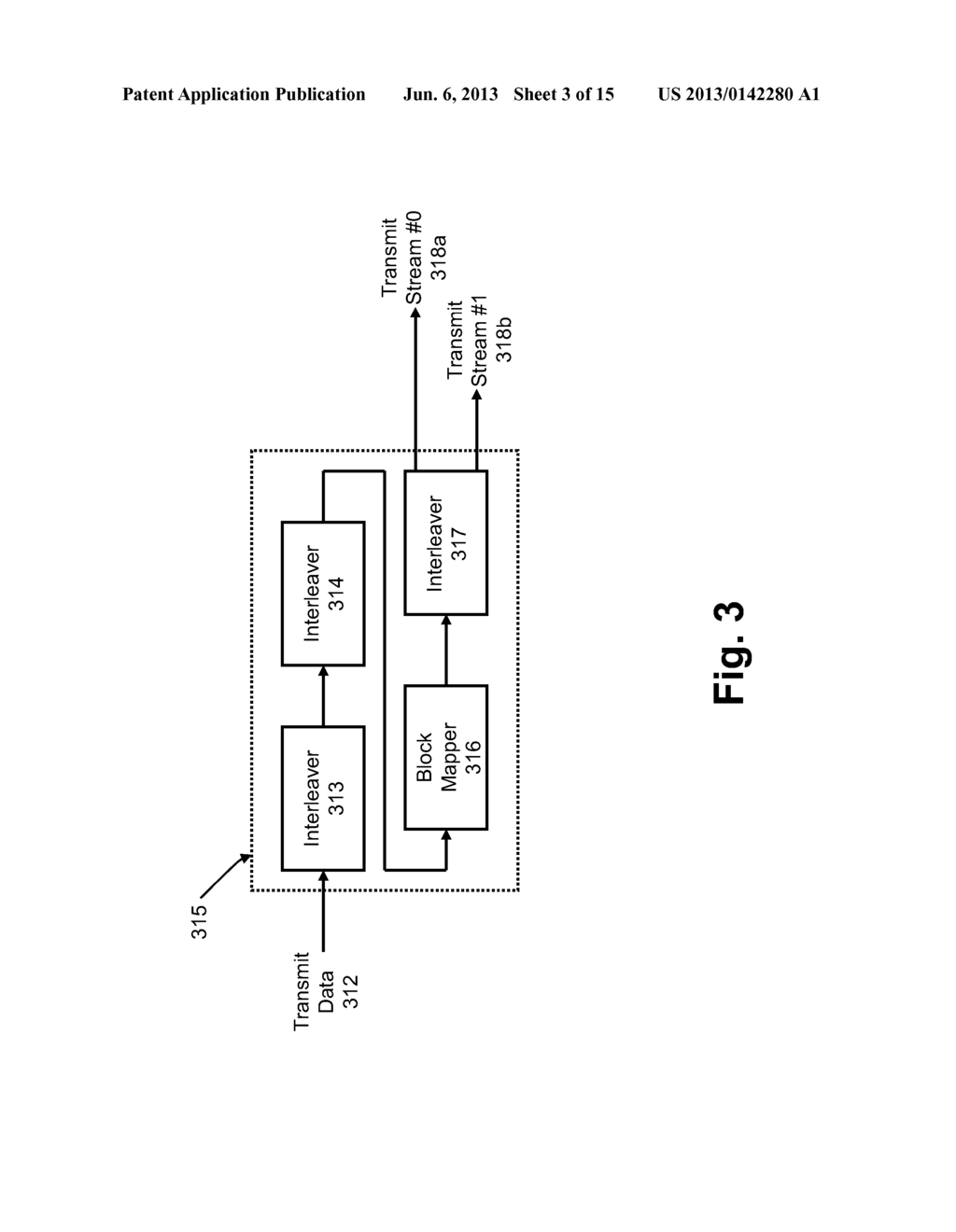 MULTIPLE TRANSMIT ANTENNA INTERLEAVER DESIGN - diagram, schematic, and image 04