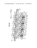 Image-Forming Device Having Mechanism for Separating Developing Rollers     from Photosensitive Drums diagram and image