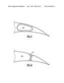 CERAMIC MATRIX COMPOSITE AIRFOIL STRUCTURE WITH TRAILING EDGE SUPPORT FOR     A GAS TURBINE ENGINE diagram and image