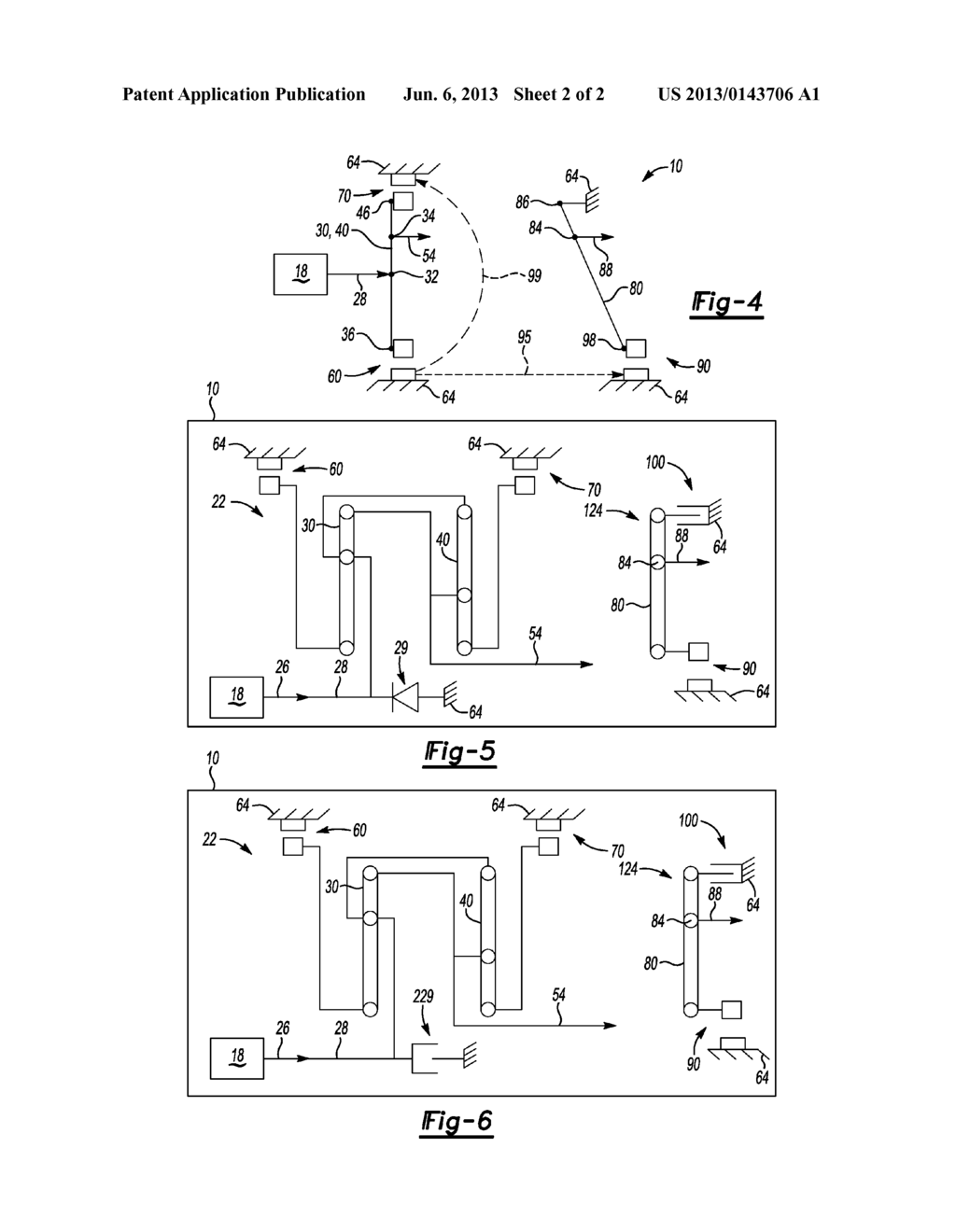 HYBRID POWERTRAIN WITH COMPOUND-SPLIT EVT DRIVE AXLE AND ELECTRIC DRIVE     AXLE - diagram, schematic, and image 03