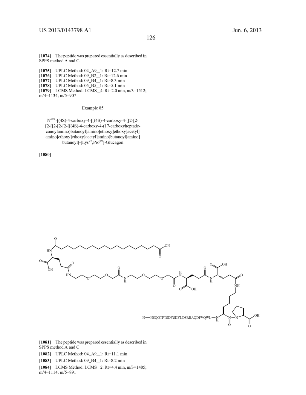 NOVEL GLUCAGON ANALOGUES - diagram, schematic, and image 136