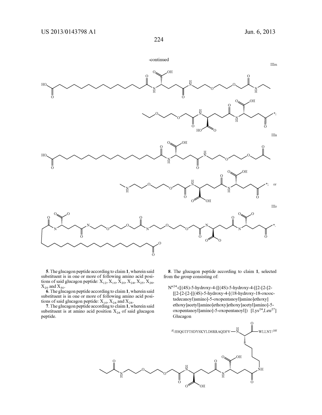 NOVEL GLUCAGON ANALOGUES - diagram, schematic, and image 234