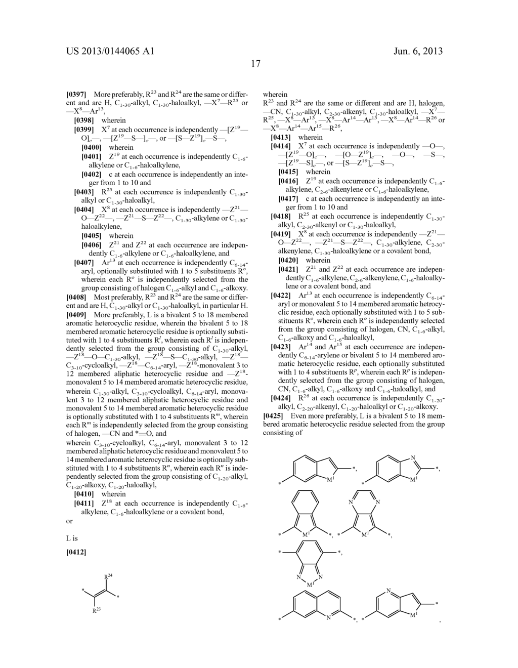 SEMICONDUCTOR MATERIALS PREPARED FROM BRIDGED BITHIAZOLE COPOLYMERS - diagram, schematic, and image 19