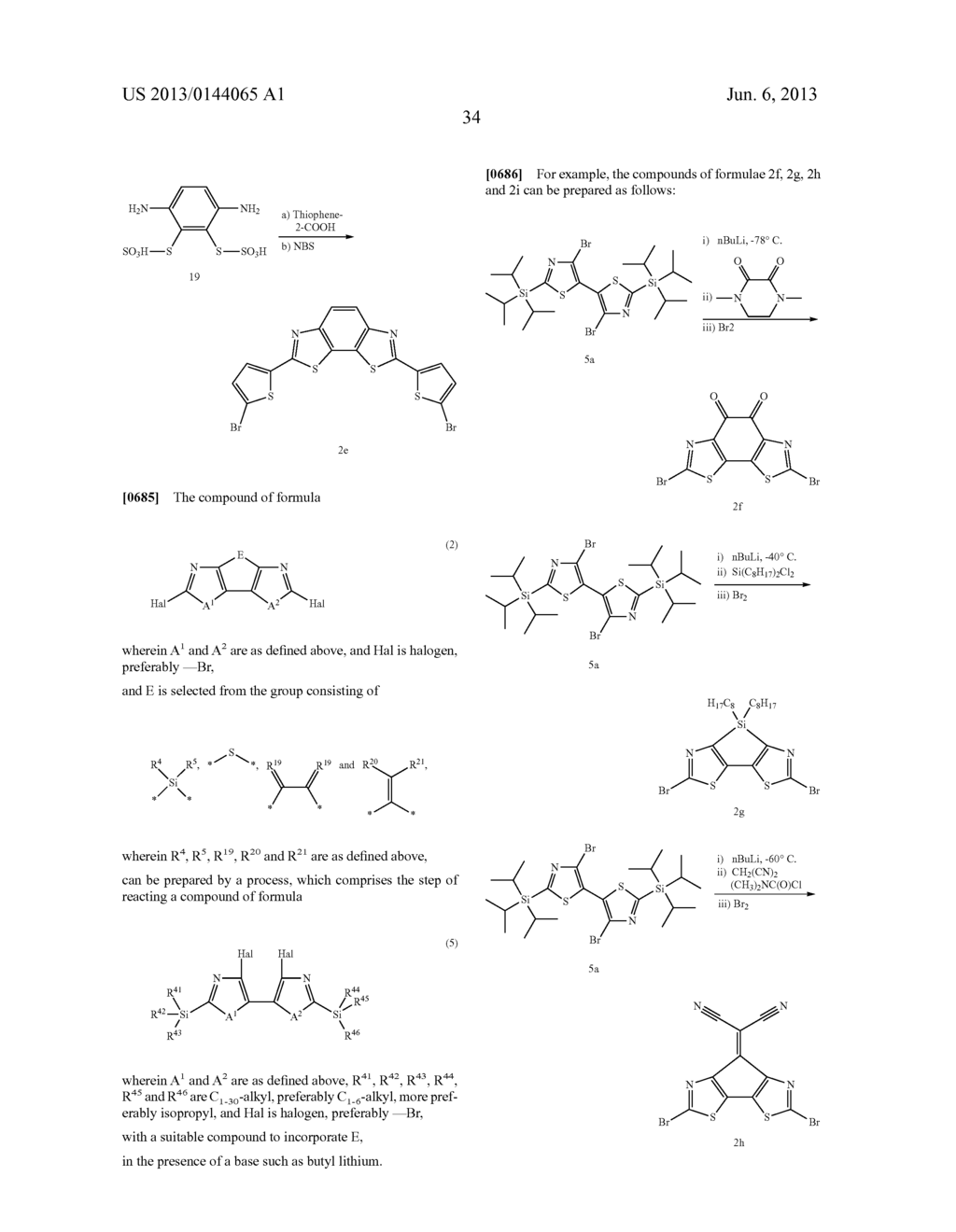 SEMICONDUCTOR MATERIALS PREPARED FROM BRIDGED BITHIAZOLE COPOLYMERS - diagram, schematic, and image 36