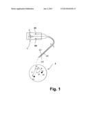 MEASURING DEVICE FOR GATHERING SIGNALS MEASURED IN VITAL TISSUE diagram and image