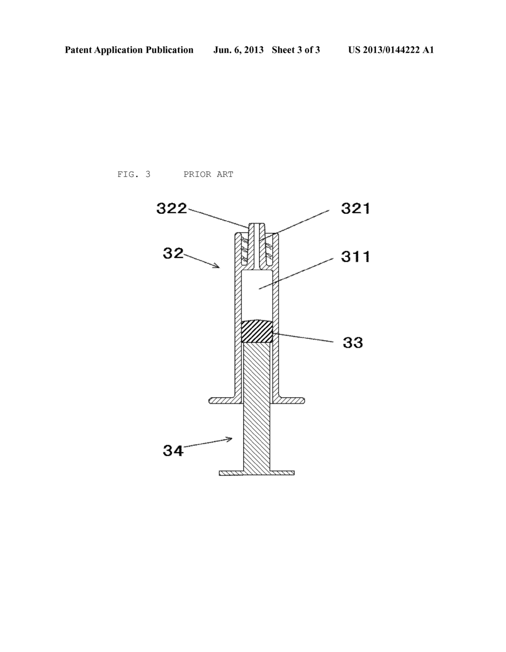 MEDICINE SYRINGE - diagram, schematic, and image 04