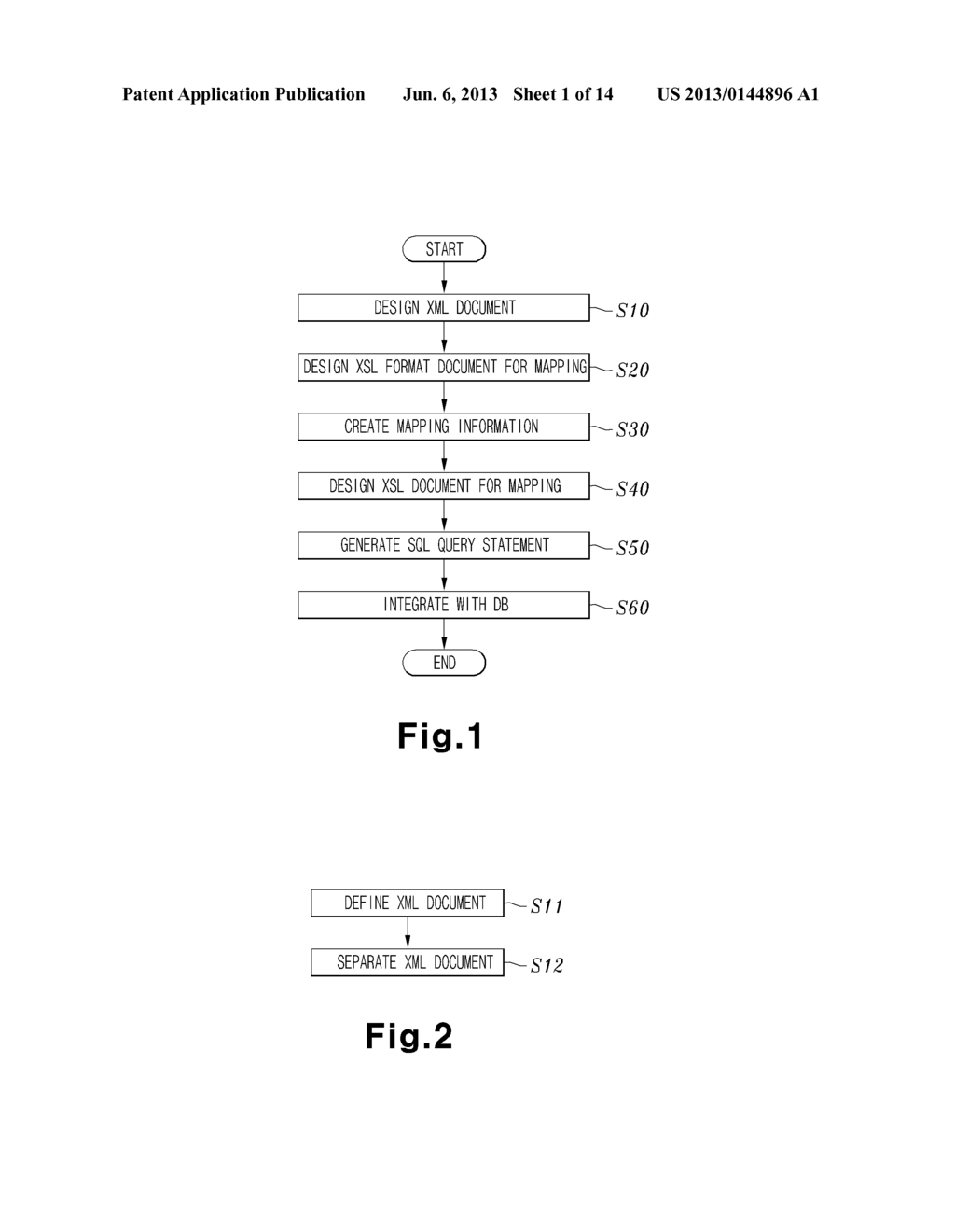 METHOD OF INTEGRATING DATA OF XML DOCUMENT WITH DATABASE ON WEB - diagram, schematic, and image 02