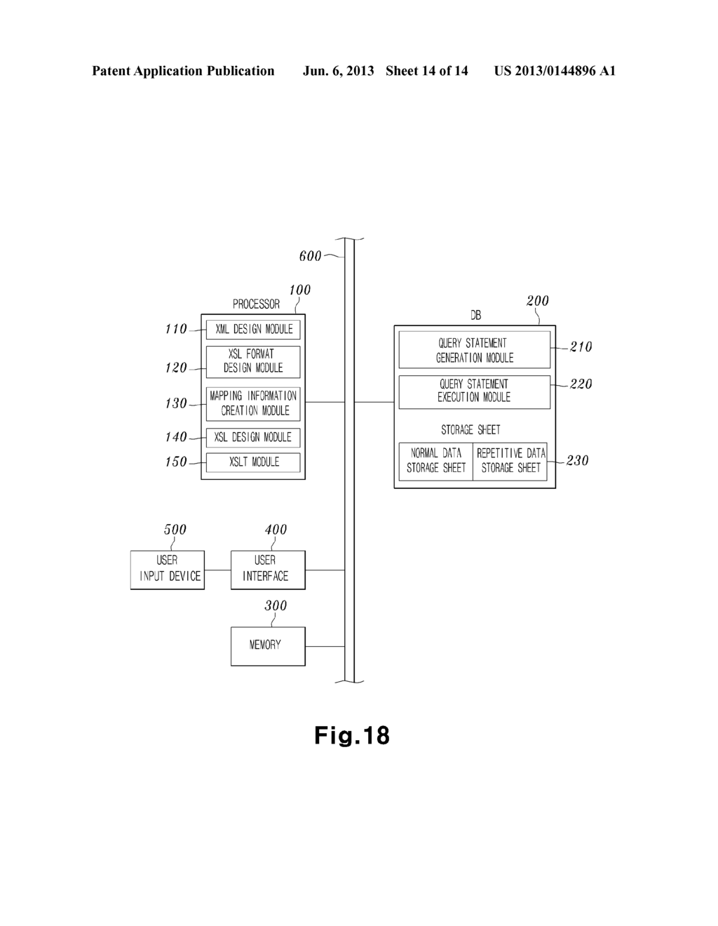 METHOD OF INTEGRATING DATA OF XML DOCUMENT WITH DATABASE ON WEB - diagram, schematic, and image 15