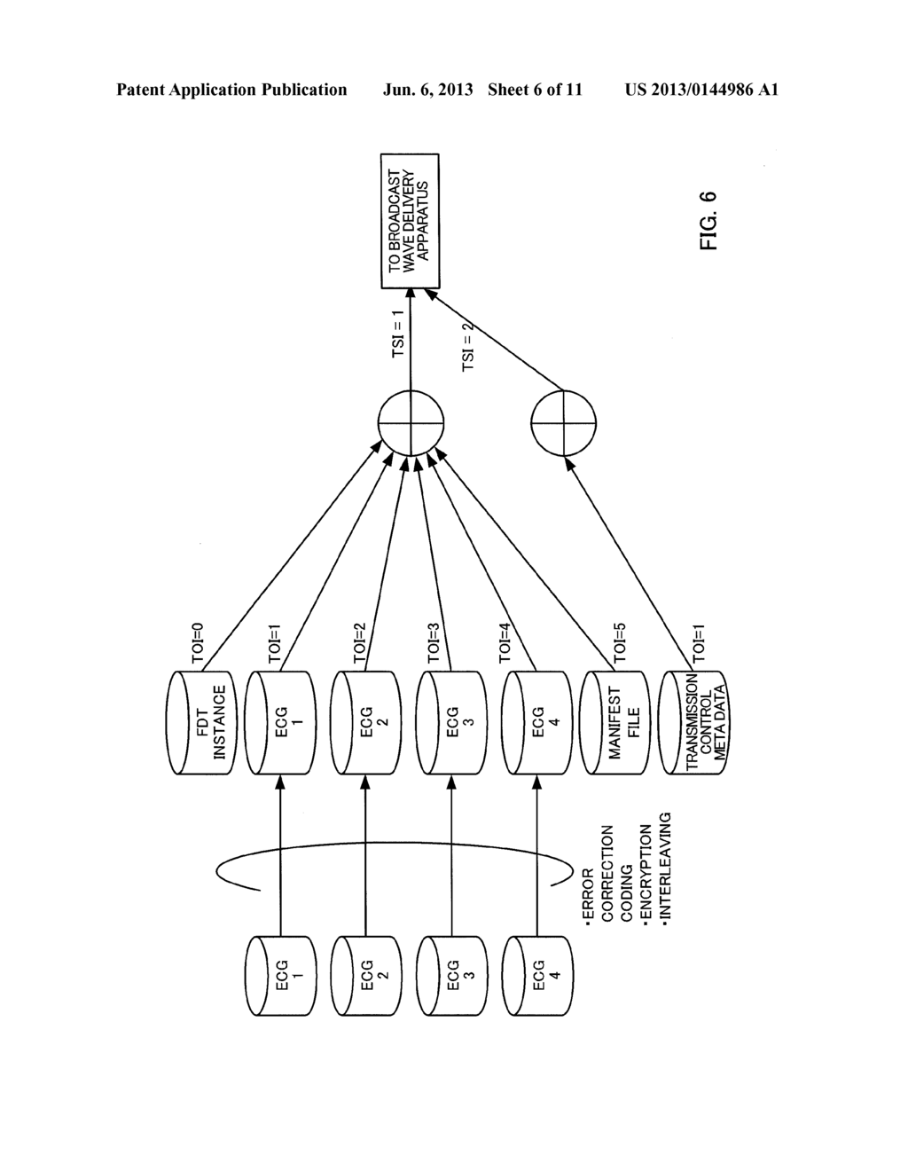 BROADCAST CONTENT TRANSMITTING APPARATUS AND BROADCAST CONTENT RECEIVING     APPARATUS - diagram, schematic, and image 07