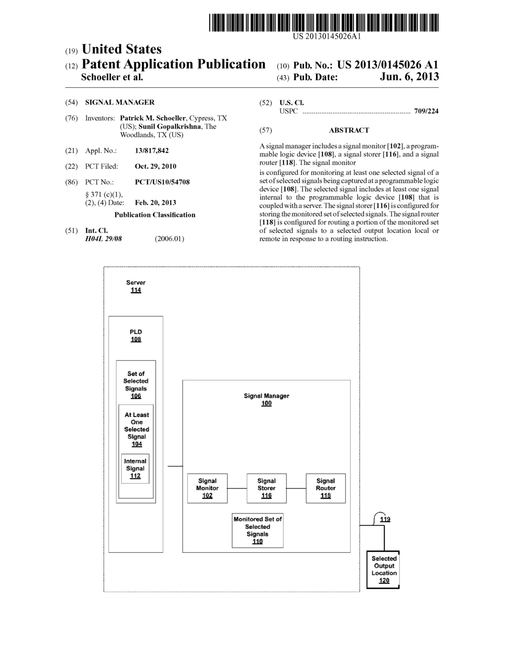 SIGNAL MANAGER - diagram, schematic, and image 01