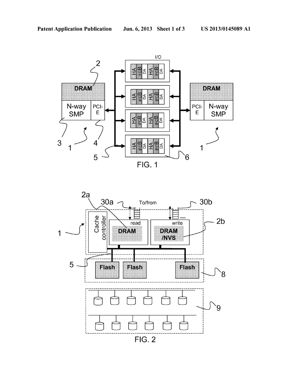 CACHE MEMORY MANAGEMENT IN A FLASH CACHE ARCHITECTURE - diagram, schematic, and image 02