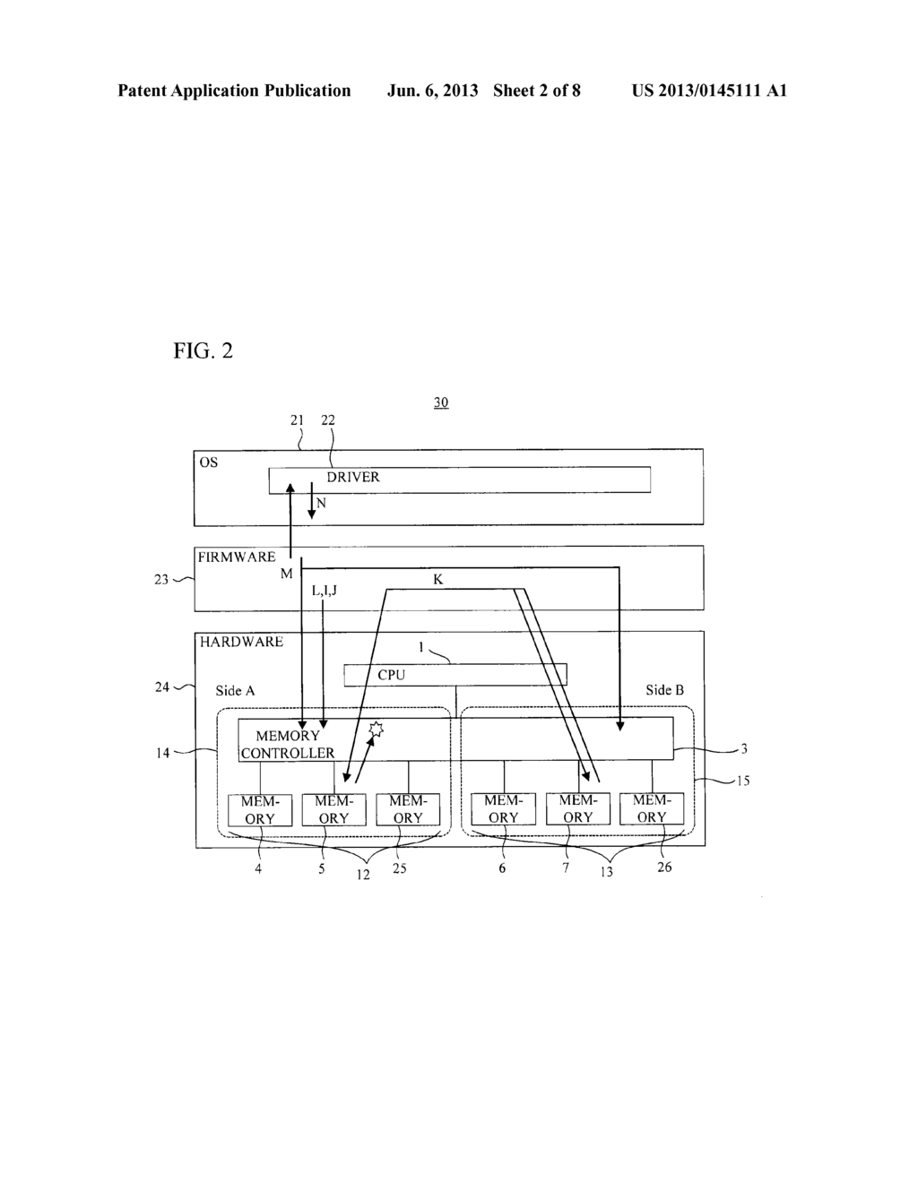 MEMORY CONTROL DEVICE, INFORMATION PROCESSING DEVICE, AND CONTROL METHOD     FOR MEMORY CONTROL DEVICE - diagram, schematic, and image 03