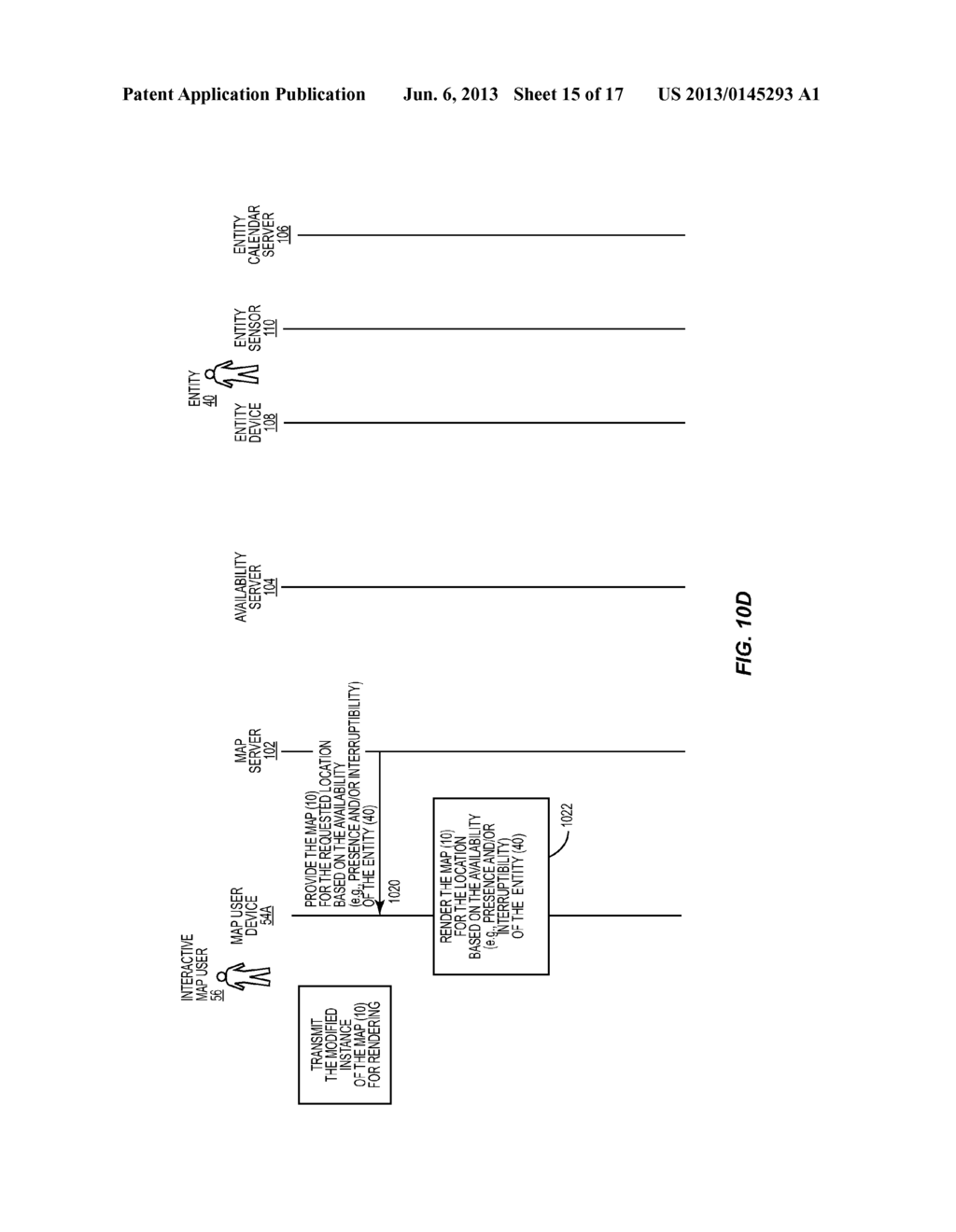 METHODS, APPARATUSES, AND COMPUTER-READABLE MEDIA FOR PROVIDING     AVAILABILITY METAPHOR(S) REPRESENTING COMMUNICATIONS AVAILABILITY IN AN     INTERACTIVE MAP - diagram, schematic, and image 16