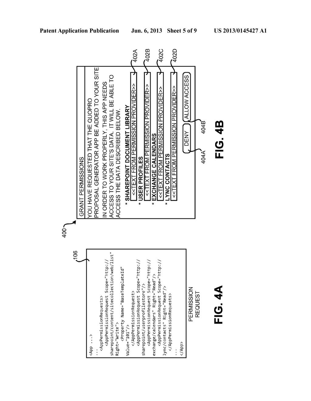 AUTHORIZING APPLICATION ACCESS TO SECURE RESOURCES - diagram, schematic, and image 06