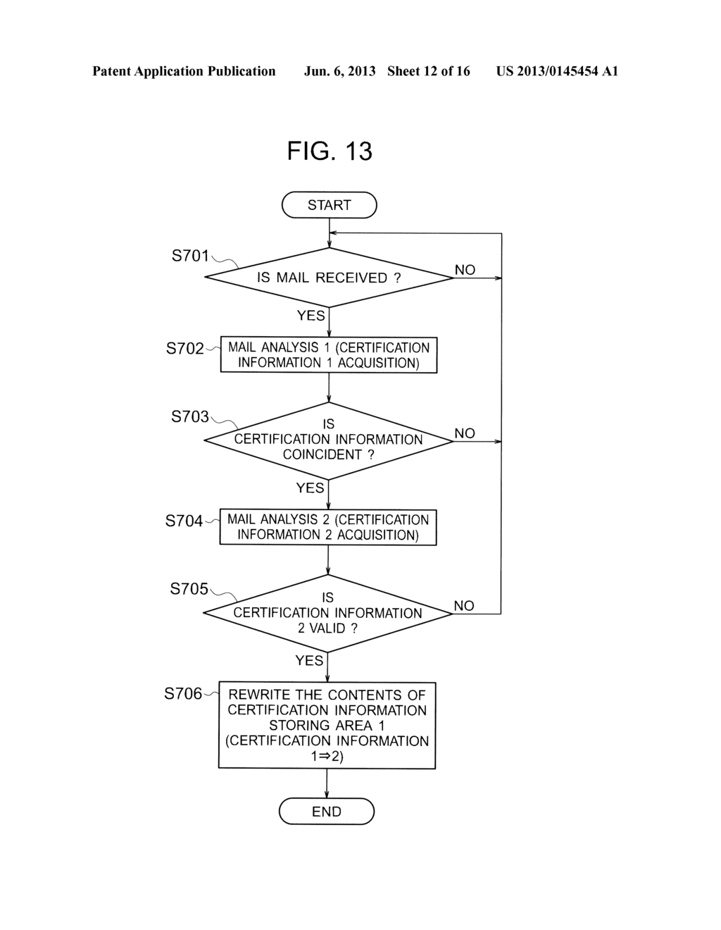 PORTABLE INFORMATION TERMINAL, ITS CONTROL METHOD AND PROGRAM - diagram, schematic, and image 13