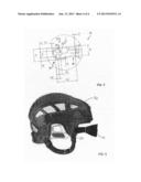 Eye Protection Device for Sports Helmet diagram and image