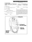 Fielding Glove diagram and image