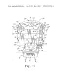 ARCHITECTURAL HEADWALL CABINET FOR STORING A LIFT DEVICE diagram and image