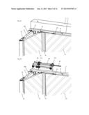 FOLDABLE SLIDING WALL AND CARRIAGE diagram and image