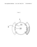 STRUCTURE FOR GUNPOWDER CHARGE IN COMBINED FRACTURING PERFORATION DEVICE diagram and image