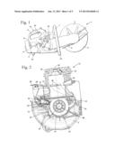 Internal combustion engine with fuel supply device diagram and image