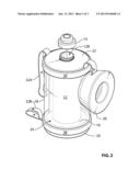 PORTABLE APPARATUS FOR STORING WATER AND MELTING FROZEN WATER diagram and image