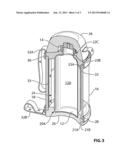 PORTABLE APPARATUS FOR STORING WATER AND MELTING FROZEN WATER diagram and image