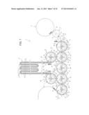 CONVEYING APPARATUS FOR ARTICLES AND PLANT FOR HANDLING SUCH ARTICLES     COMPRISING SAID CONVEYING APPARATUS diagram and image