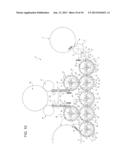 CONVEYING APPARATUS FOR ARTICLES AND PLANT FOR HANDLING SUCH ARTICLES     COMPRISING SAID CONVEYING APPARATUS diagram and image