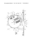 Magnetic Drum Separator with an Electromagnetic Pickup Magnet Having a     Core in a Tapered Shape diagram and image