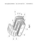 Magnetic Drum Separator with an Electromagnetic Pickup Magnet Having a     Core in a Tapered Shape diagram and image