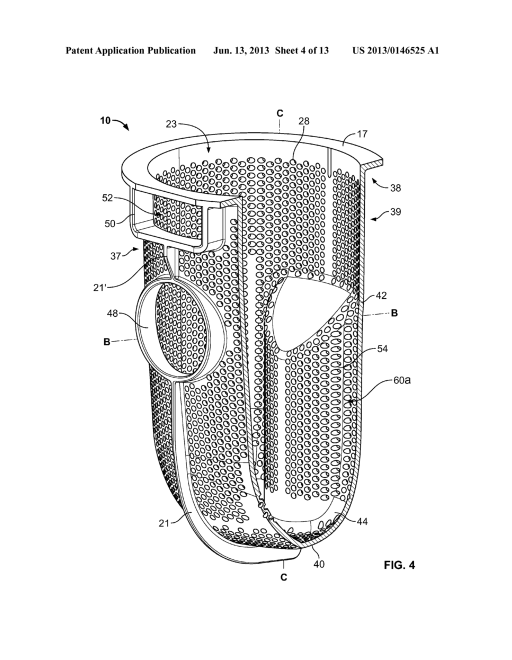 Strainer Basket And Related Methods Of Use - diagram, schematic, and image 05