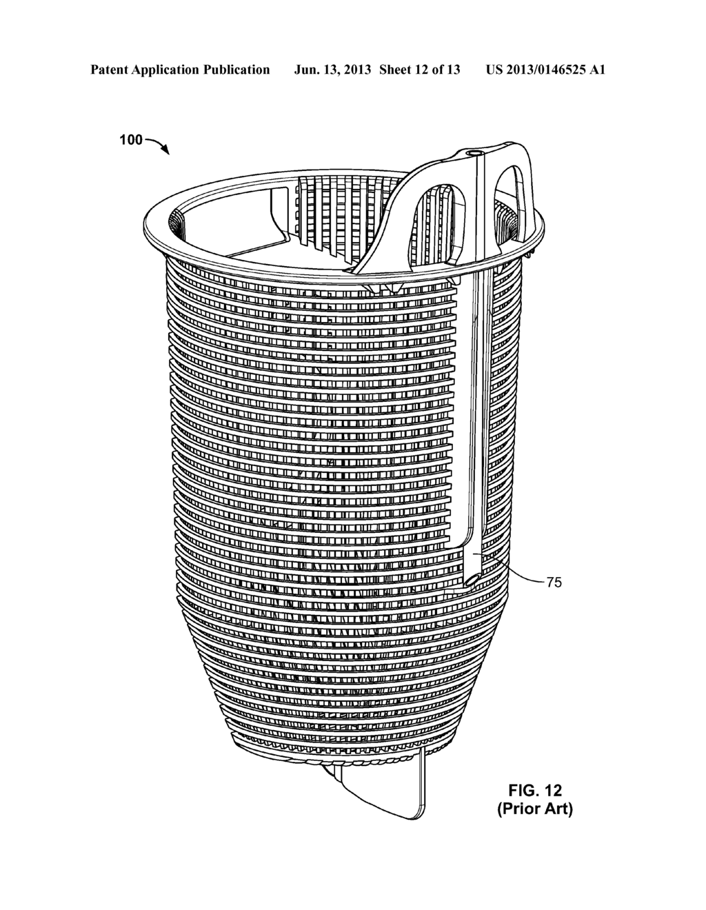 Strainer Basket And Related Methods Of Use - diagram, schematic, and image 13