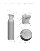 LOCKING AEROSOL ACTUATORS diagram and image