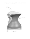 LOCKING AEROSOL ACTUATORS diagram and image