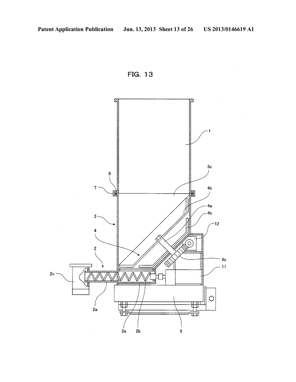 POWDER/GRANULAR MATERIAL FEEDING DEVICE - diagram, schematic, and image 14