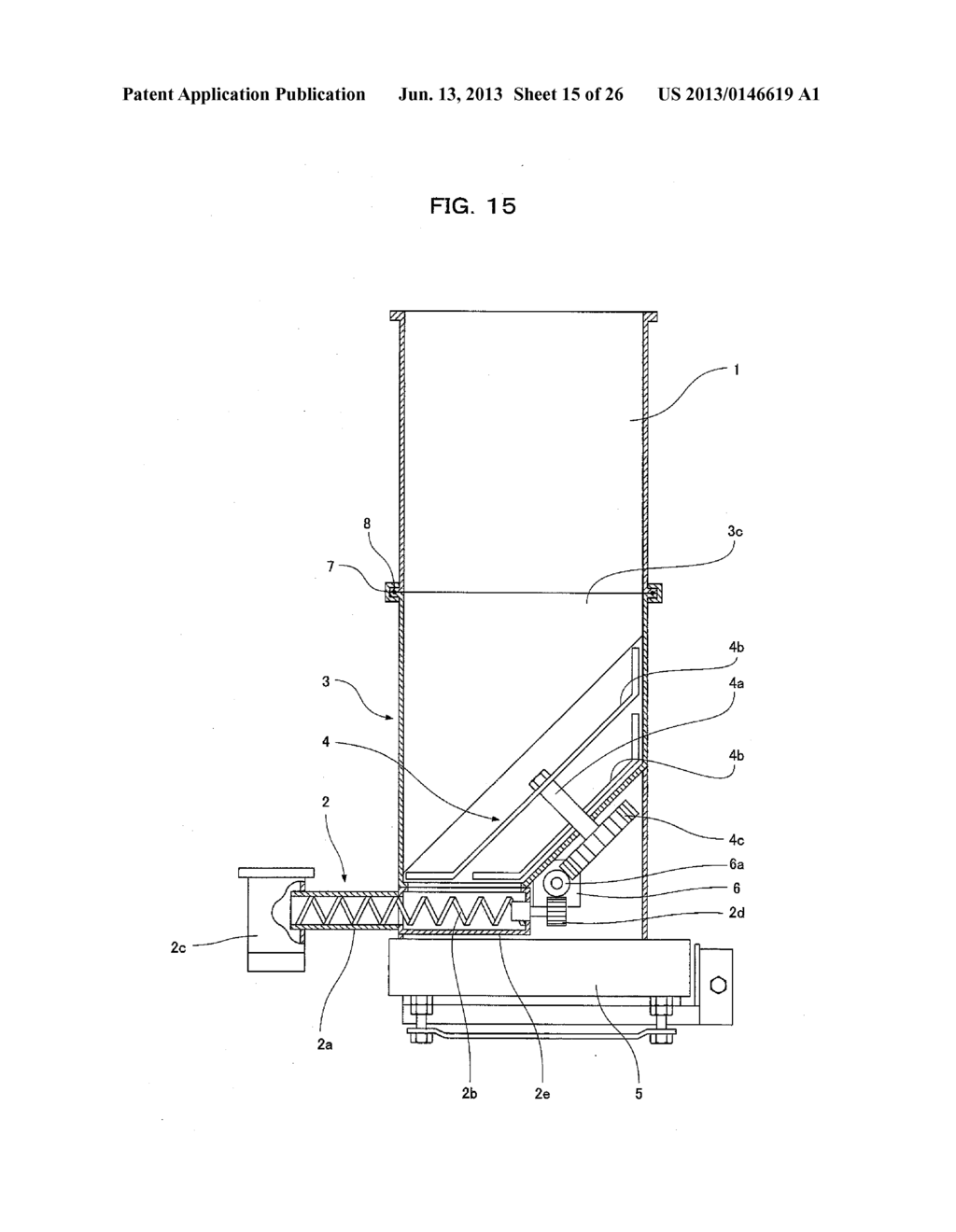 POWDER/GRANULAR MATERIAL FEEDING DEVICE - diagram, schematic, and image 16