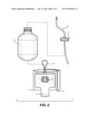 Armband Beverage Container Holder diagram and image