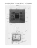 CHIP CARD CONTACT ARRAY ARRANGEMENT diagram and image