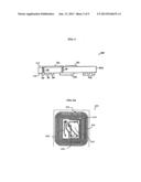 CHIP CARD CONTACT ARRAY ARRANGEMENT diagram and image