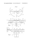 AIRCRAFT NOSE STRUCTURE WITH LANDING GEAR COMPARTMENT diagram and image