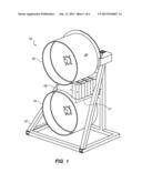 Shipboard Winch With Guide Vanes diagram and image