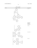 PHOSPHORESCENT SMALL MOLECULES THAT ARE BONDED TO INORGANIC NANOCRYSTAL     HOST FOR ORGANIC LIGHT EMITTING DEVICES AND METHODS OF MAKING THE SAME diagram and image