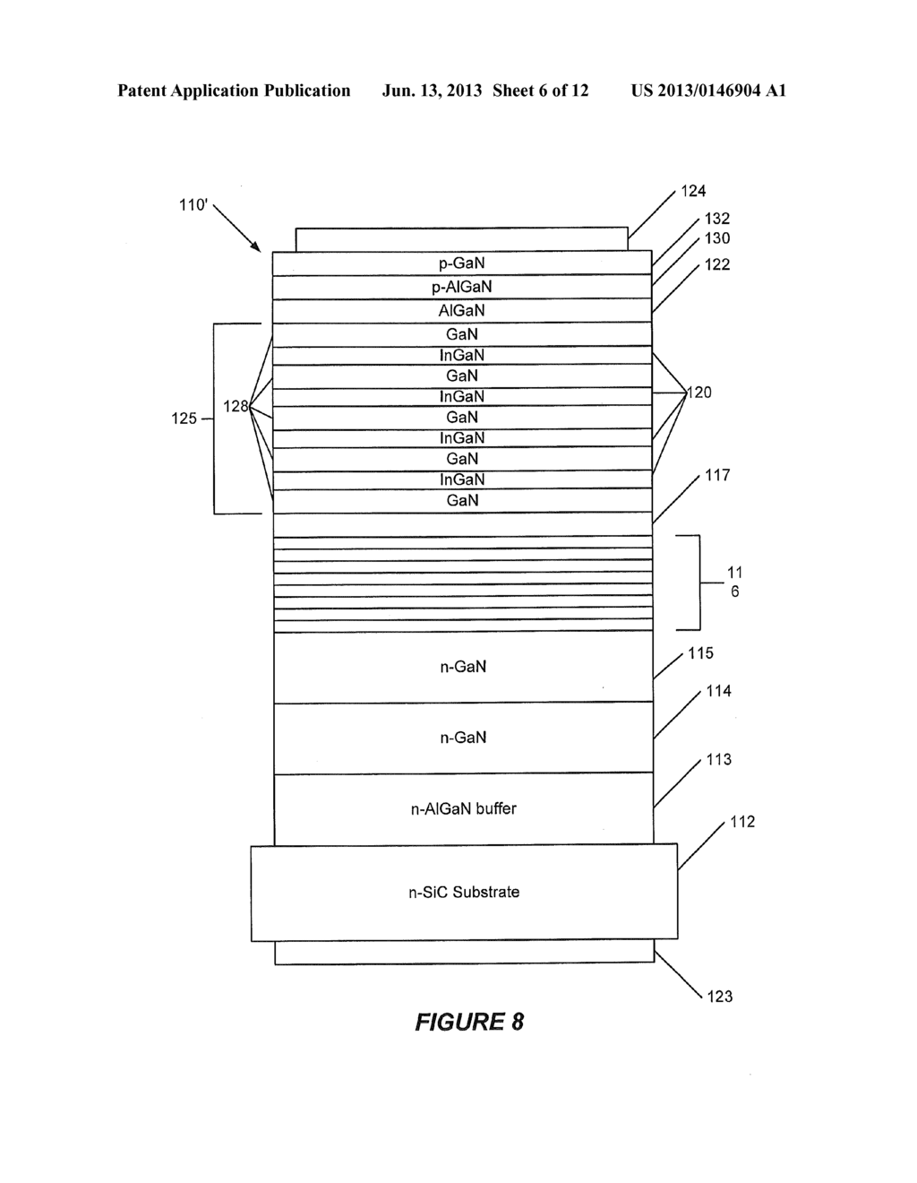 Optoelectronic Structures with High Lumens Per Wafer - diagram, schematic, and image 07