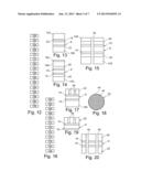 ELECTRONIC CHIP HAVING CHANNELS THROUGH WHICH A HEAT TRANSPORT COOLANT CAN     FLOW, ELECTRONIC COMPONENTS AND COMMUNICATION ARM INCORPORATING SAID CHIP diagram and image